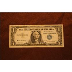 1957 Series One Dollar Silver Certificate