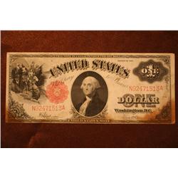 1917 $1 LARGE US NOTE
