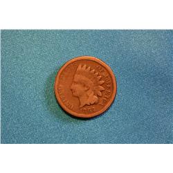 1862 Indian Head Penny