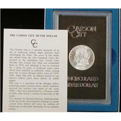 Complete 1884 CC GSA w/ Box and Certificate