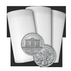 Lot of (10) Austrian Philharmonic 1 oz Silver