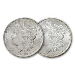 1883 - 1884 O UNC- Morgan Silver Dollars