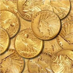 A Random Date $ 10 Indian Head Coin