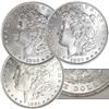 Morgan Silver Dollars 1882-P, 1883-P & 1884-P BU