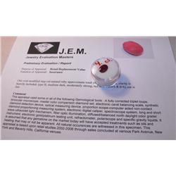 4 ct. Natural Ruby Gem $ 1800 GG GIA