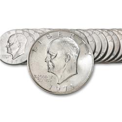 Lot of 20 IKE Dollars- Unsearched