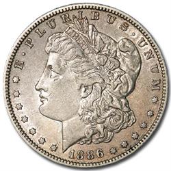 1886 O Morgan Silver Dollar