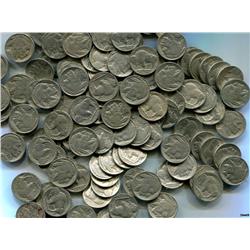 Lot of 200 Buffalo Nickels- Readable Dates