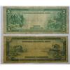 Image 2 : 2 1914 FRN--$5  fine and $20  VG lite #18 written on front