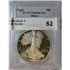 Image 1 : 1986S Eagle silver $  PCGSPF69 DCAM