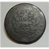 Image 2 : 1798 large penny Good with rim bruises
