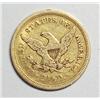 Image 2 : 1852 $2 1/2  GOLD    VF/XF
