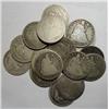 Image 1 : 20 Seated Liberty half $ many different dates but some duplicates
