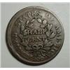 Image 2 : 1804 half cent nice color F/VF