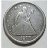 Image 1 : 1875S twenty center  F/VF  NO it does not have full Liberty