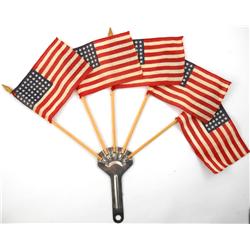5 Flag Holder Set