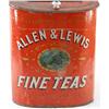 Image 6 : Country Store Advertising Tin Tea Bin