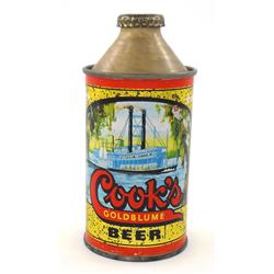 Cook's Cone-Top Beer Can
