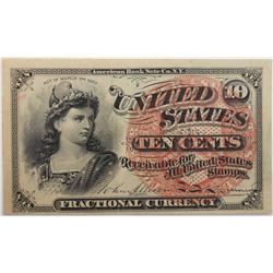 Fractional Currency - 10¢ Fourth Issue