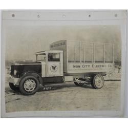 Westinghouse Delivery Truck Photo - 1929 Relay