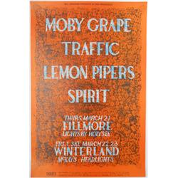 1968 Moby Grape Poster