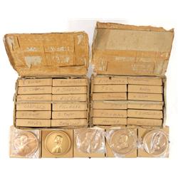 29 3  Assorted Presidential Medals