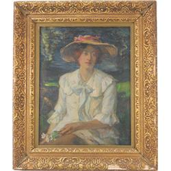 Robert Hope  Portrait of a Lady 