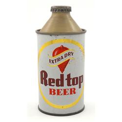Red Top Extra Dry Cone-Top Beer Can