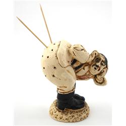 Anti-Hitler Plaster Toothpick Holder