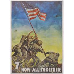 7th War Loan Iwo Jima Poster