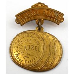Laurel Flour Pinback