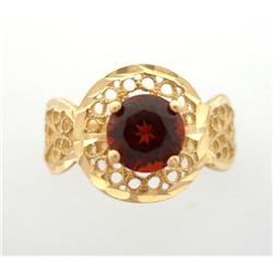 14k Garnet Ring