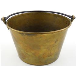 1860 H.W. Hayden's Brass Bucket