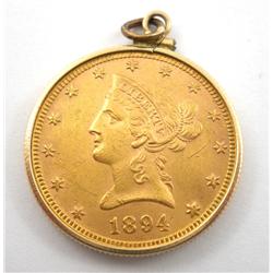 1894 $10 Liberty Head Gold Eagle