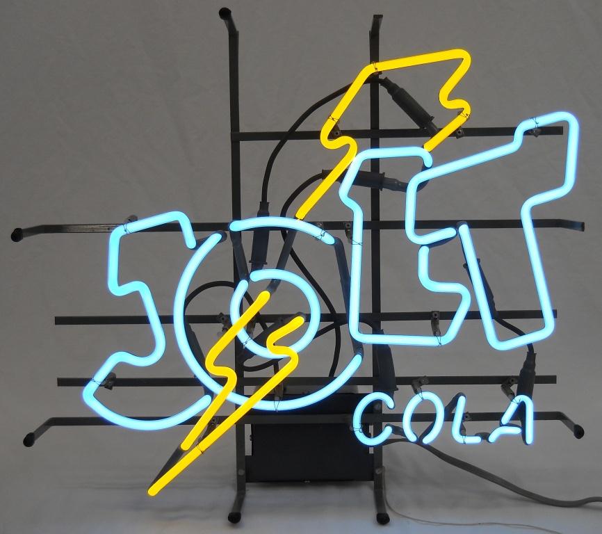 Jolt Cola Neon Sign