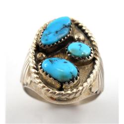 Sterling Silver Turquoise Ring