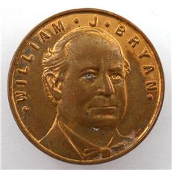 William Jennings Bryan Lapel Button