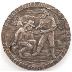 1963 Idaho Centennial 999 Silver Coin