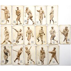 16 Assorted 1921 Zee-Nut Cards
