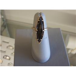Smokey Topaz Ladies Ring