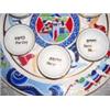 Image 3 : ABECESSIS SIGNED & NUMBERED SEDER PLATE SET