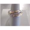 1 Carat Diamond Ring, 11.6 Grams 2 Tone Gold, Size 11