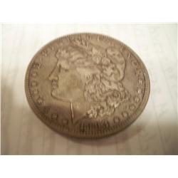 1893 Morgan Silver Dollar F