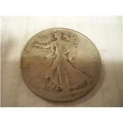 1919 Silver Walking Half Dollar