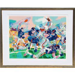 LeRoy Neiman, Giants - Broncos Classic, Serigraph