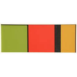 Jerry Okimoto, Geometric Oil Painting with Sliding Panels