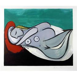 Pablo Picasso, Formeuse a L'Oreiller, Lithograph