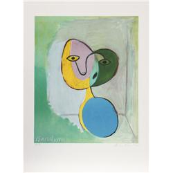 Pablo Picasso, Figure (Portrait of Marie Therese Walter), Lithograph