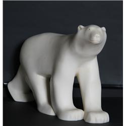 Francois Pompon, Polar Bear I, Resin Sculpture