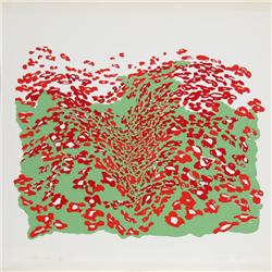 Nadine Prado, Floral Serigraph